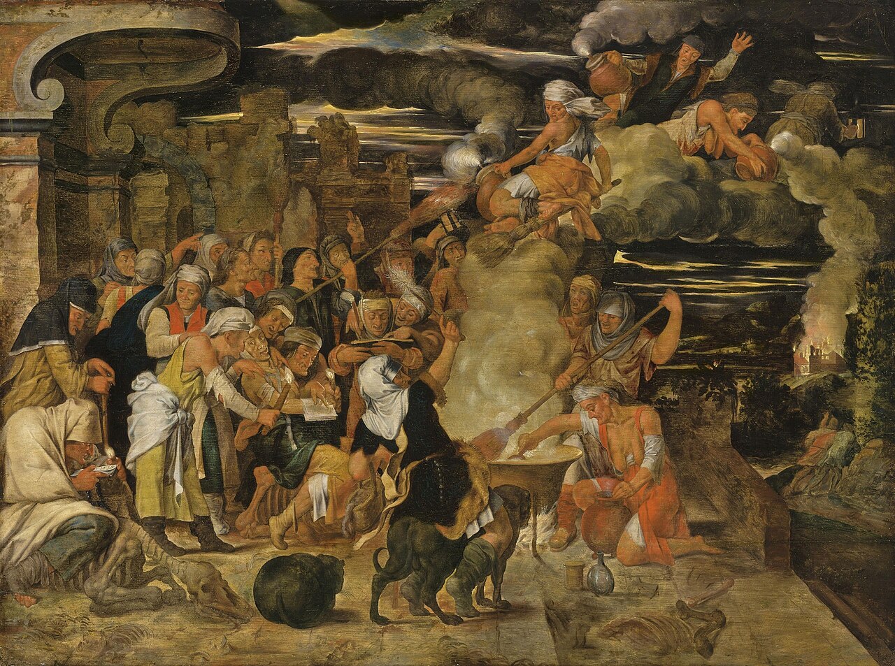 Witches’ Sabbath by Frans Verbeeck