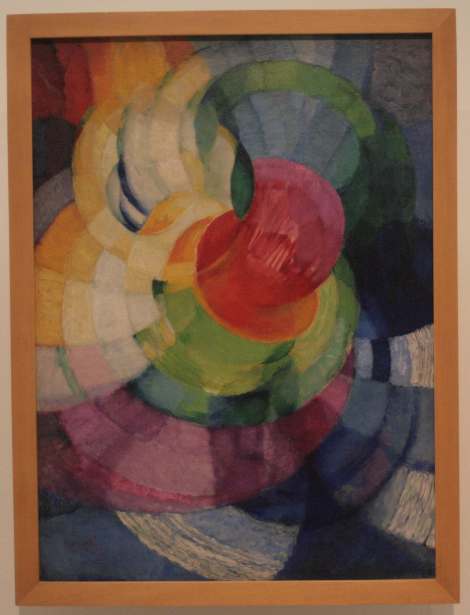 Disks of Newton (Study for Fugue in Two Colors) by František Kupka