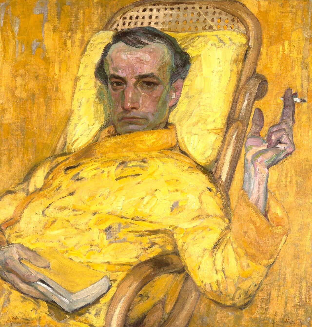 The Yellow Scale by František Kupka