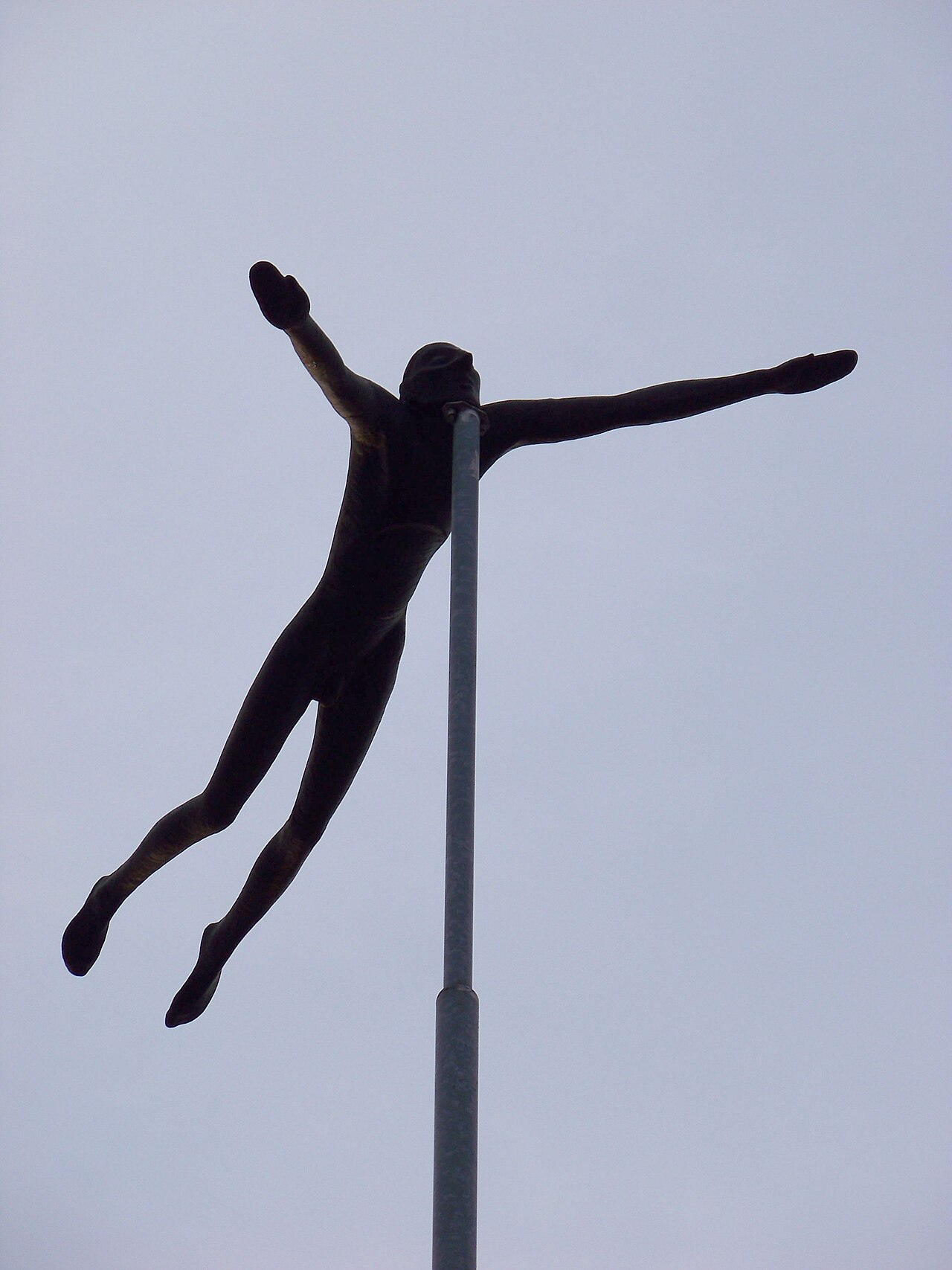 statue of the Aeronaut by František Skála