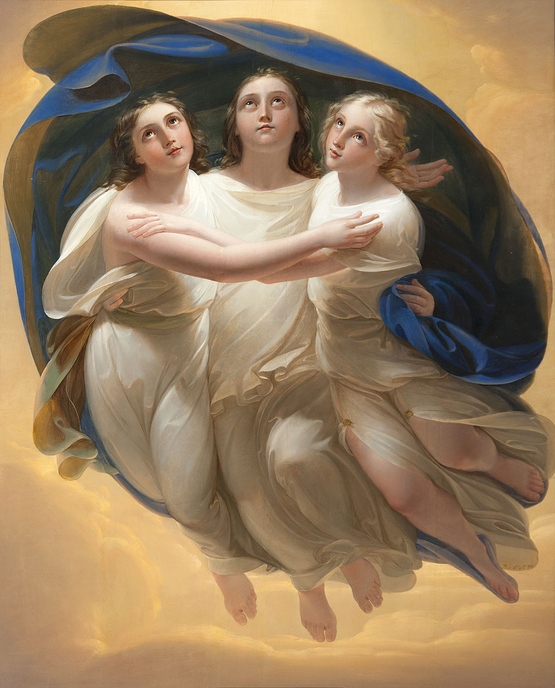 Three Angels (Faith, Hope and Love) by František Tkadlík
