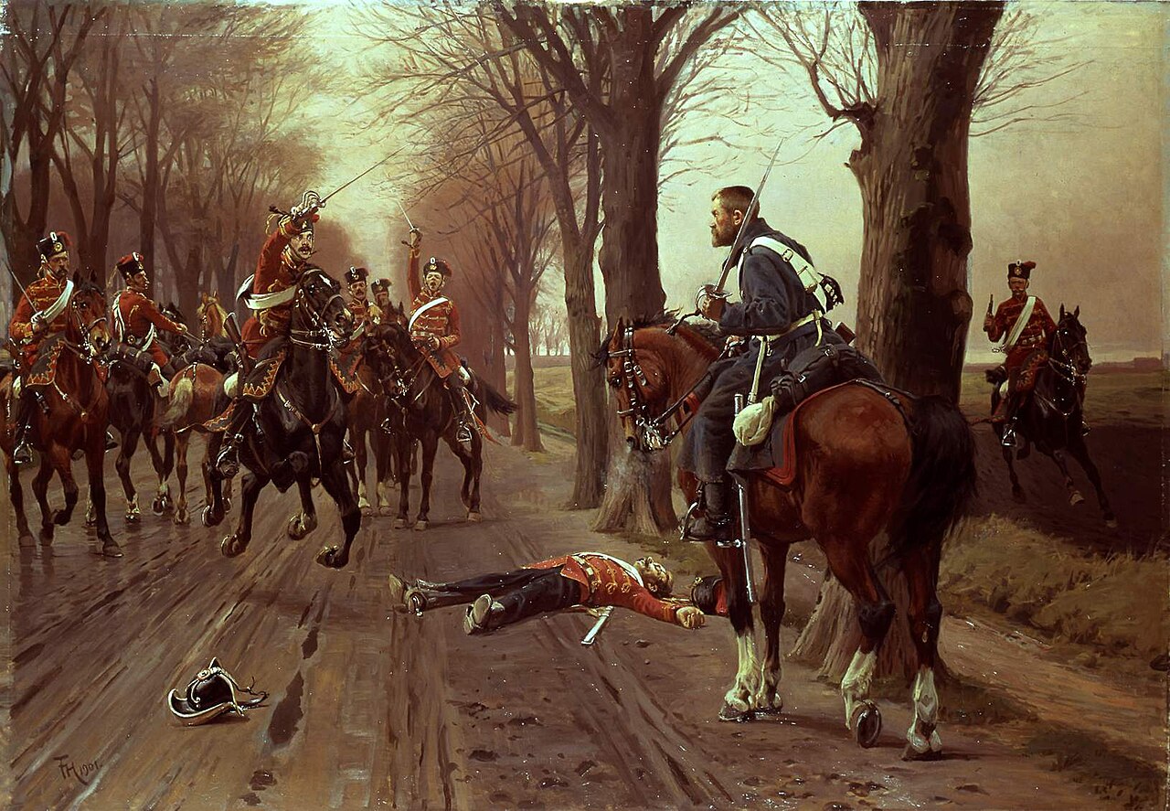A Hero from 1864 by Frants Henningsen