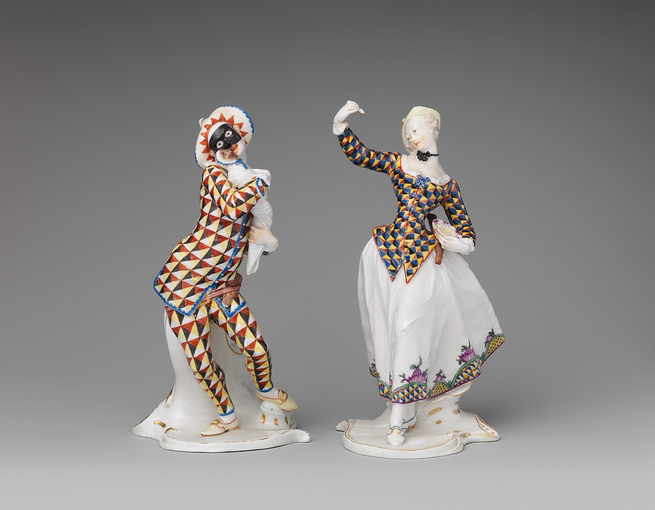 Harlequina by Franz Anton Bustelli