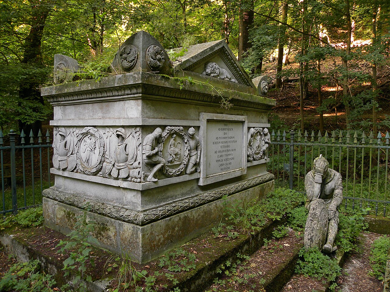 Cenotaph of Ernst Gideon von Laudon by Franz Anton von Zauner