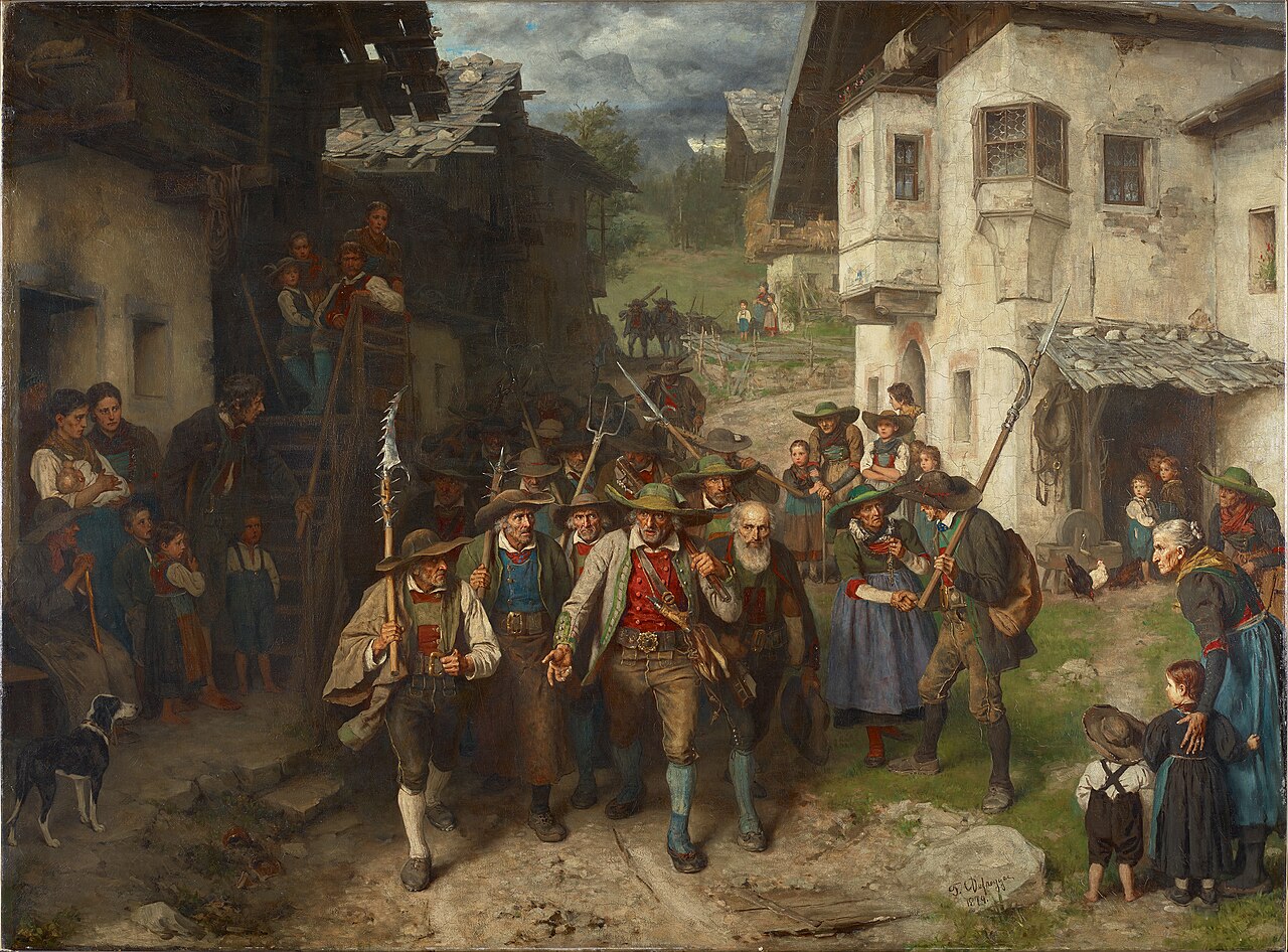 The Last Contingent by Franz Defregger