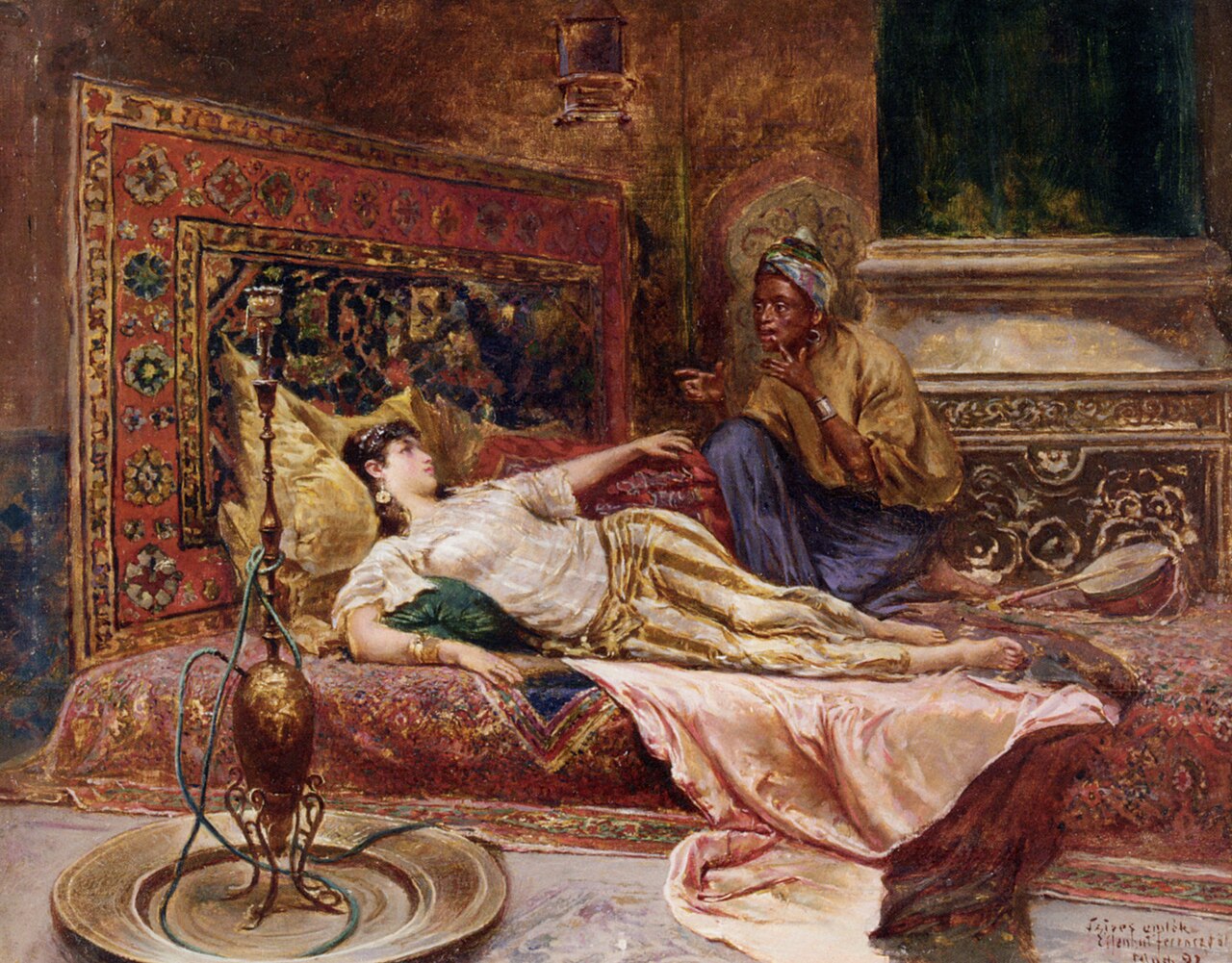 Reclining Odalisque by Franz Eisenhut