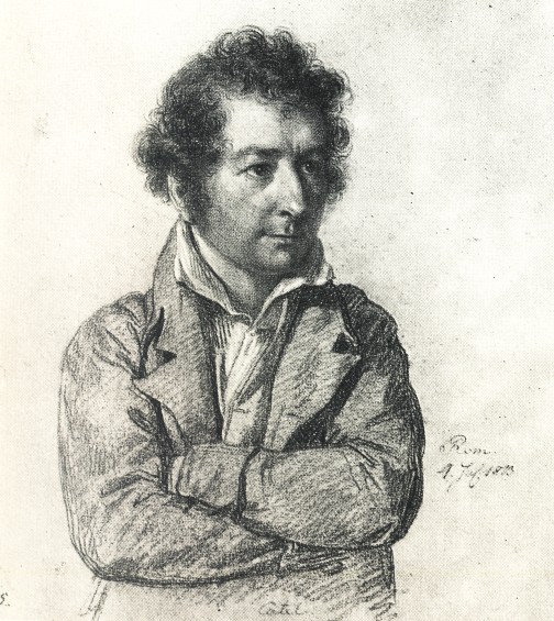 Portrait of Franz Ludwig Catel