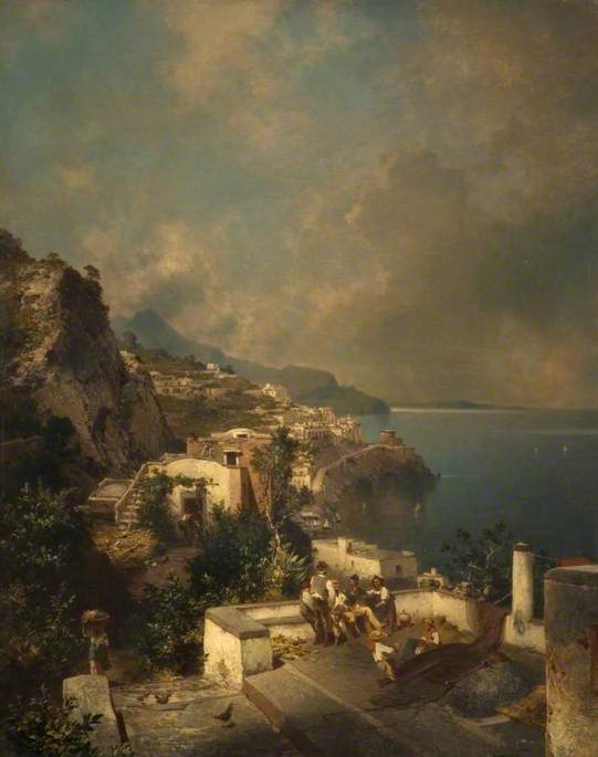 Ville d'Amalfi by Franz Richard Unterberger