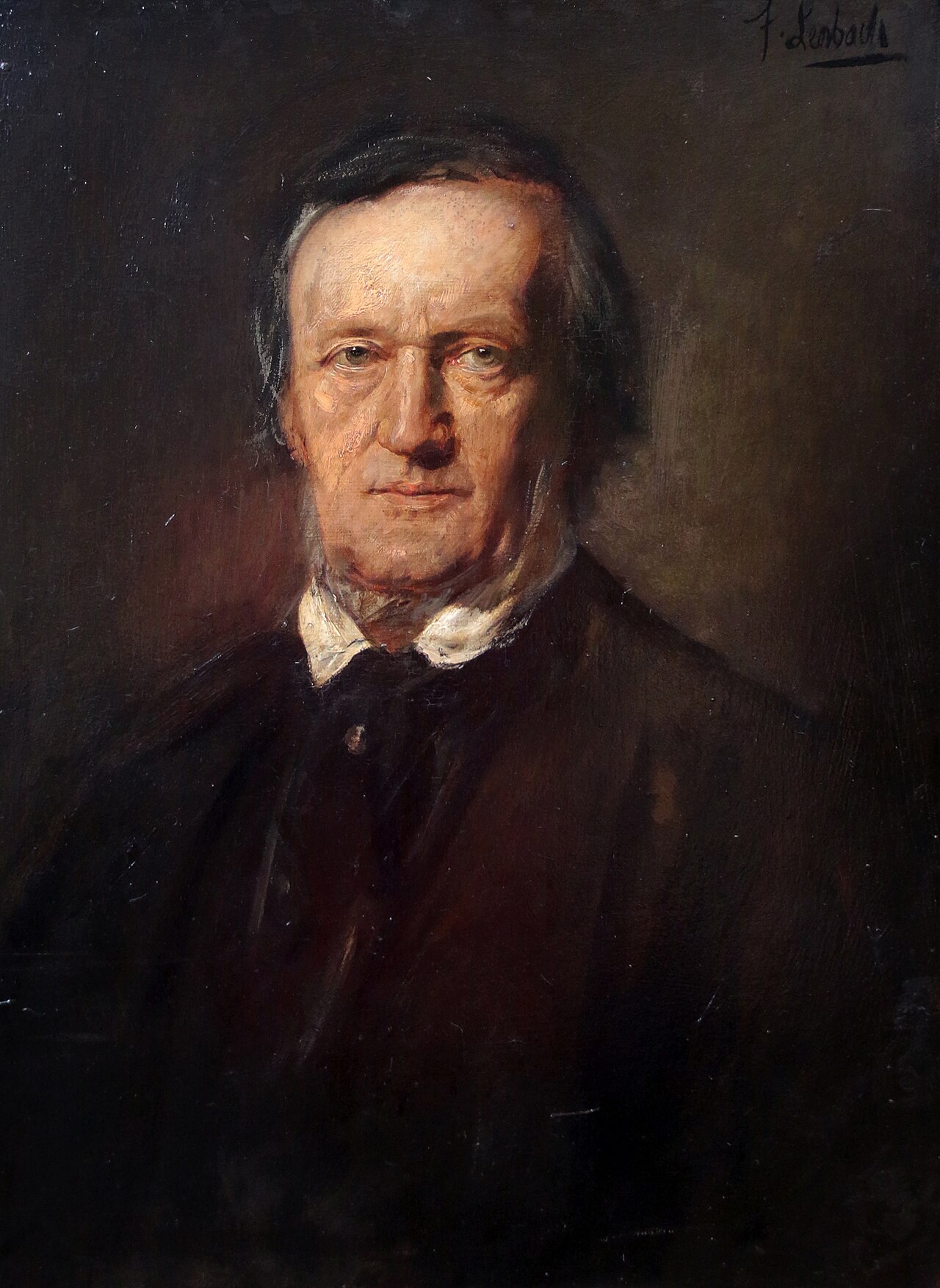 Portrait of Richard Wagner by Franz von Lenbach