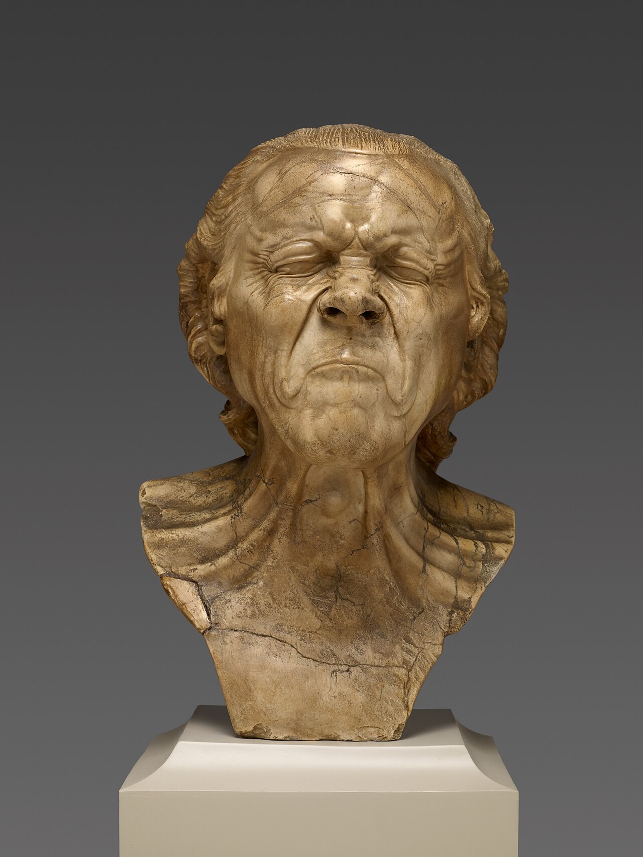 The Vexed Man by Franz Xaver Messerschmidt