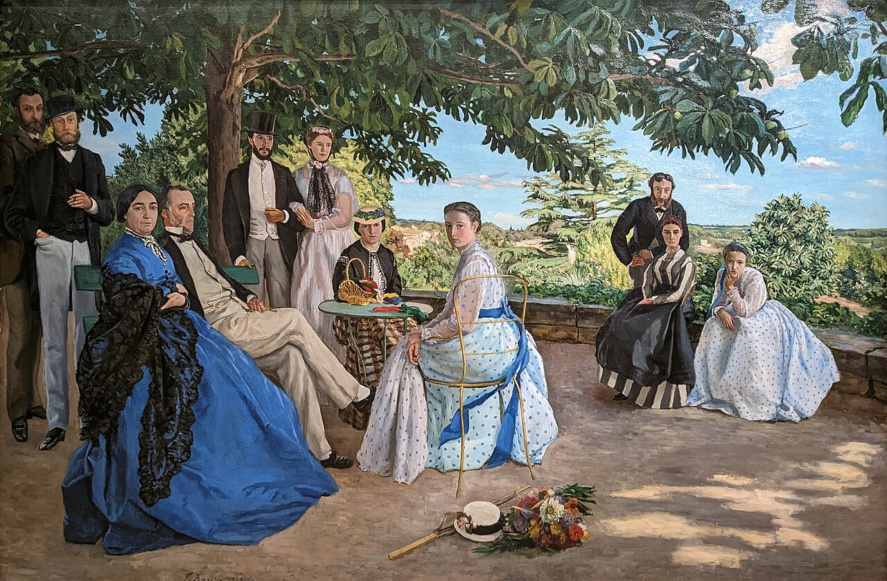 Réunion de famille by Frédéric Bazille