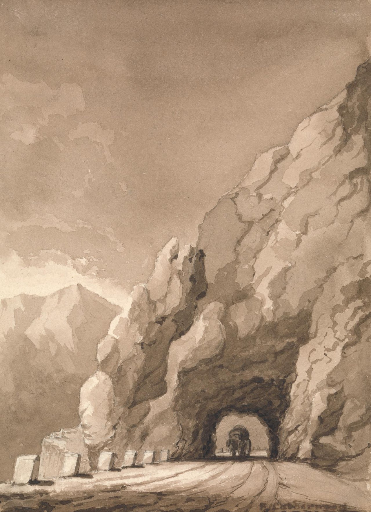 Mountain Road by Frederick Catherwood