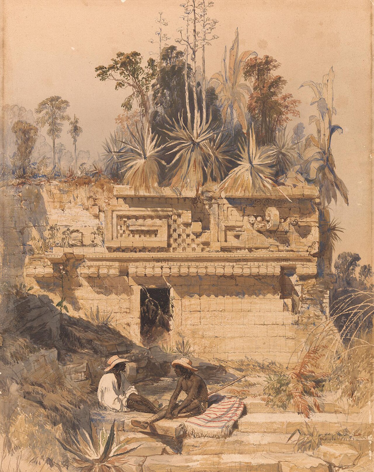 Ruins at Sabachtsche by Frederick Catherwood