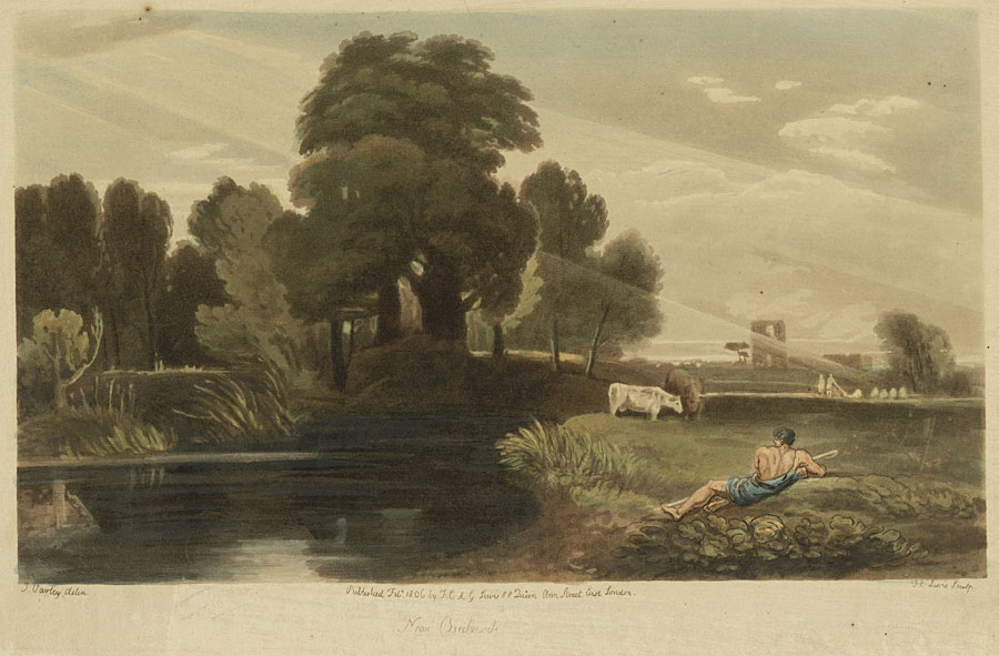Near Brecknock by Frederick Christian Lewis