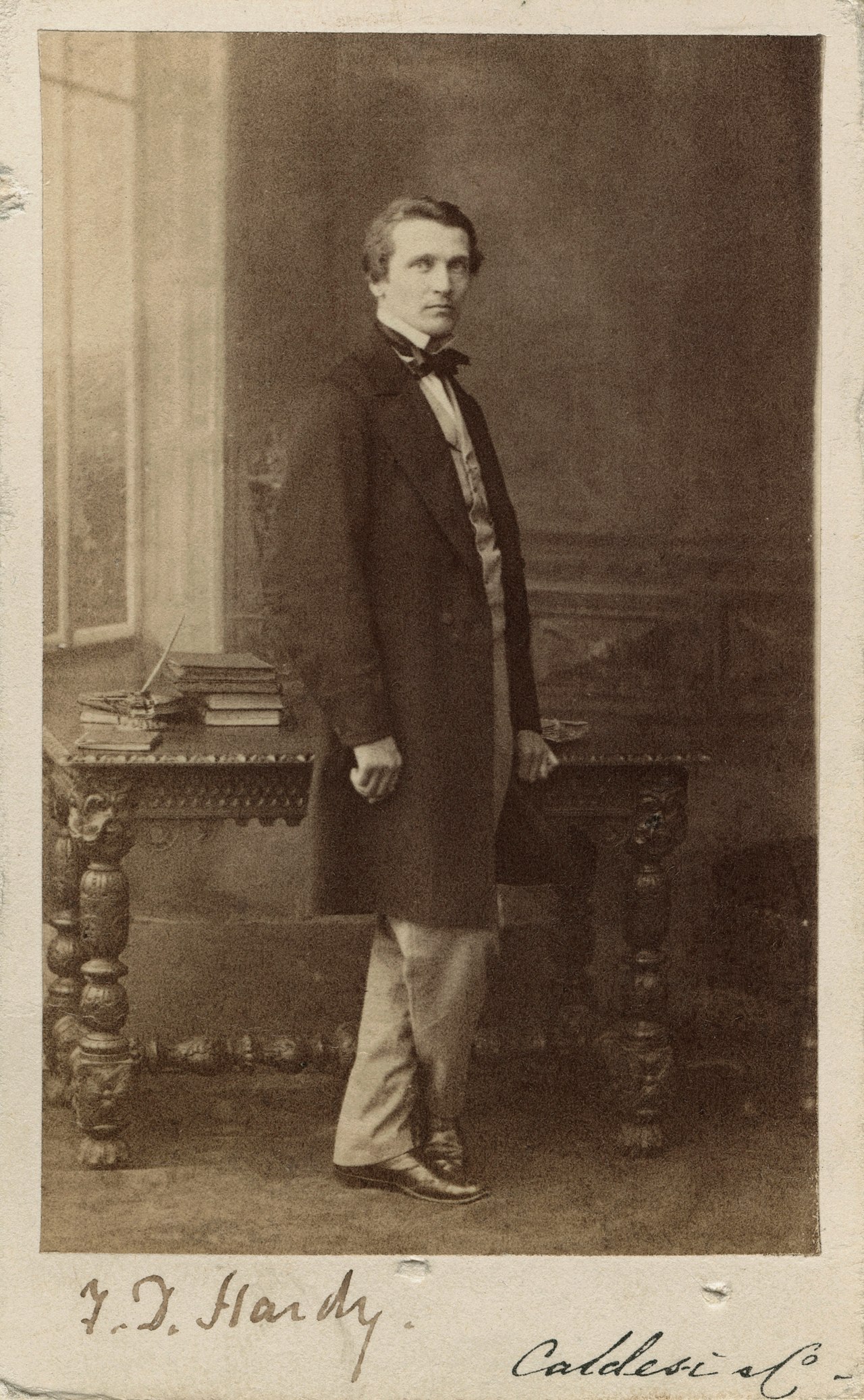 Portrait of Frederick Daniel Hardy