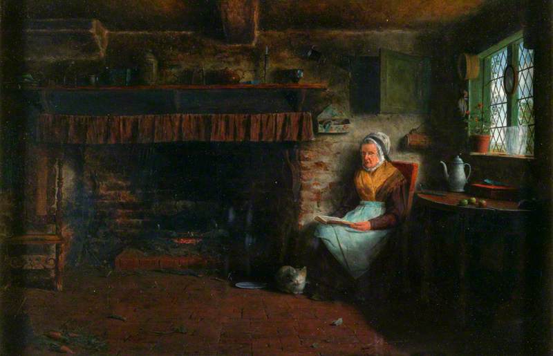 Sunday Afternoon by Frederick Daniel Hardy