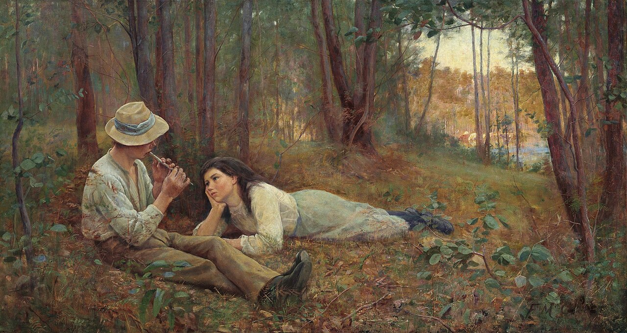 Bush Idyll by Frederick McCubbin