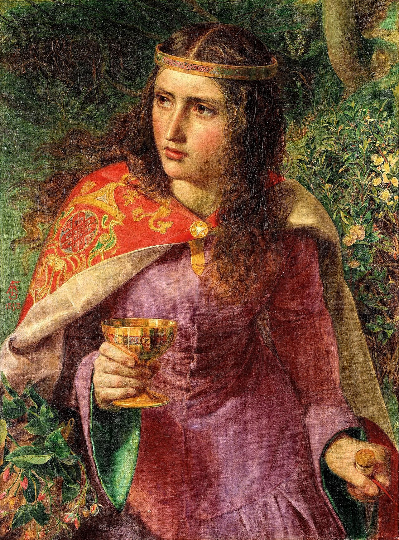 Queen Eleanor by Frederick Sandys