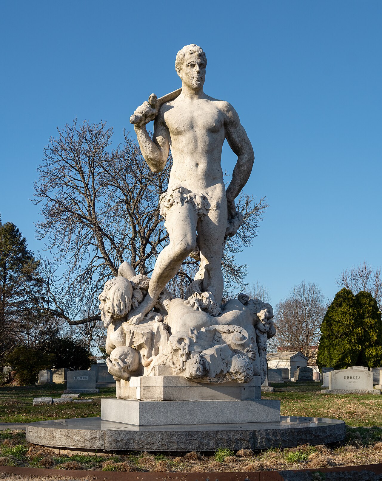 Civic Virtue Triumphant Over Unrighteousness by Frederick William MacMonnies