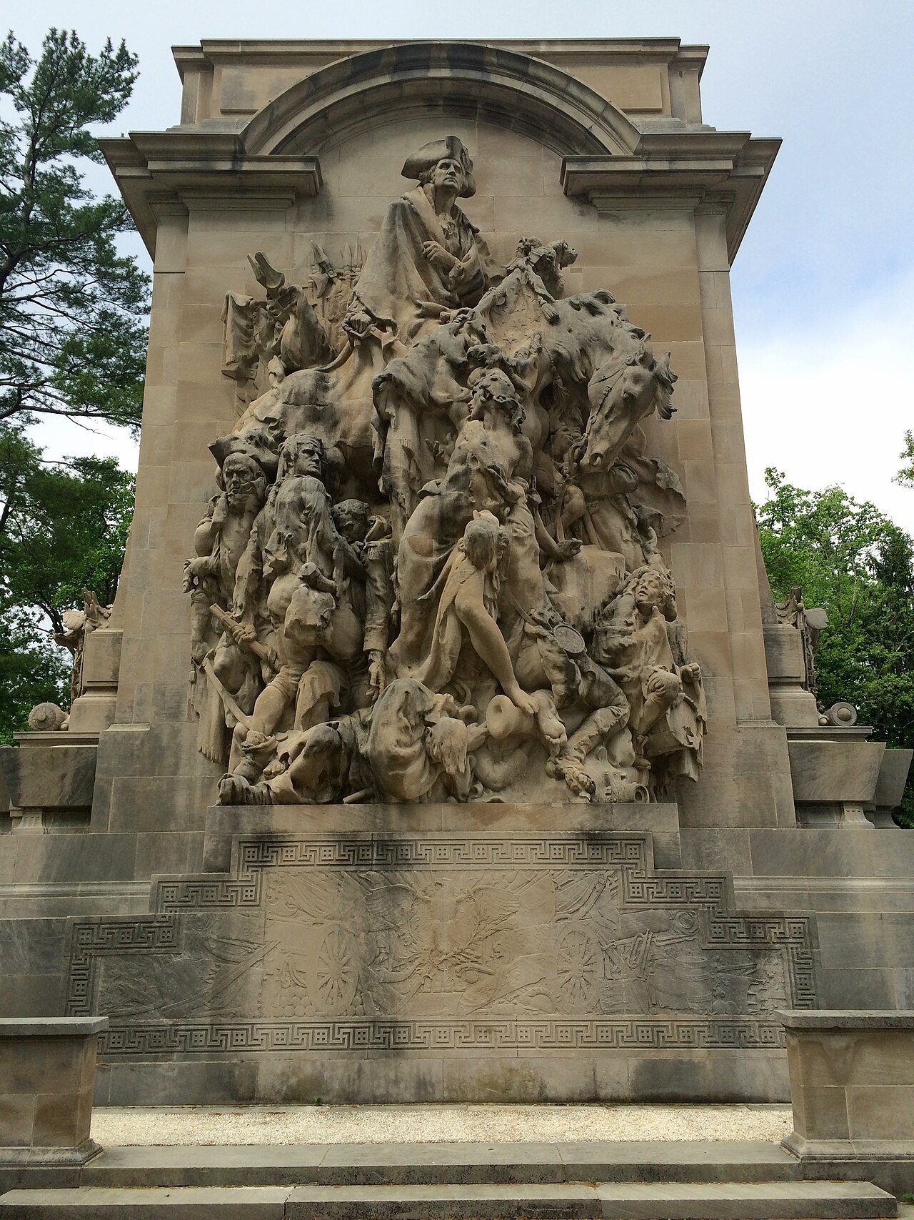 Princeton Battle Monument by Frederick William MacMonnies