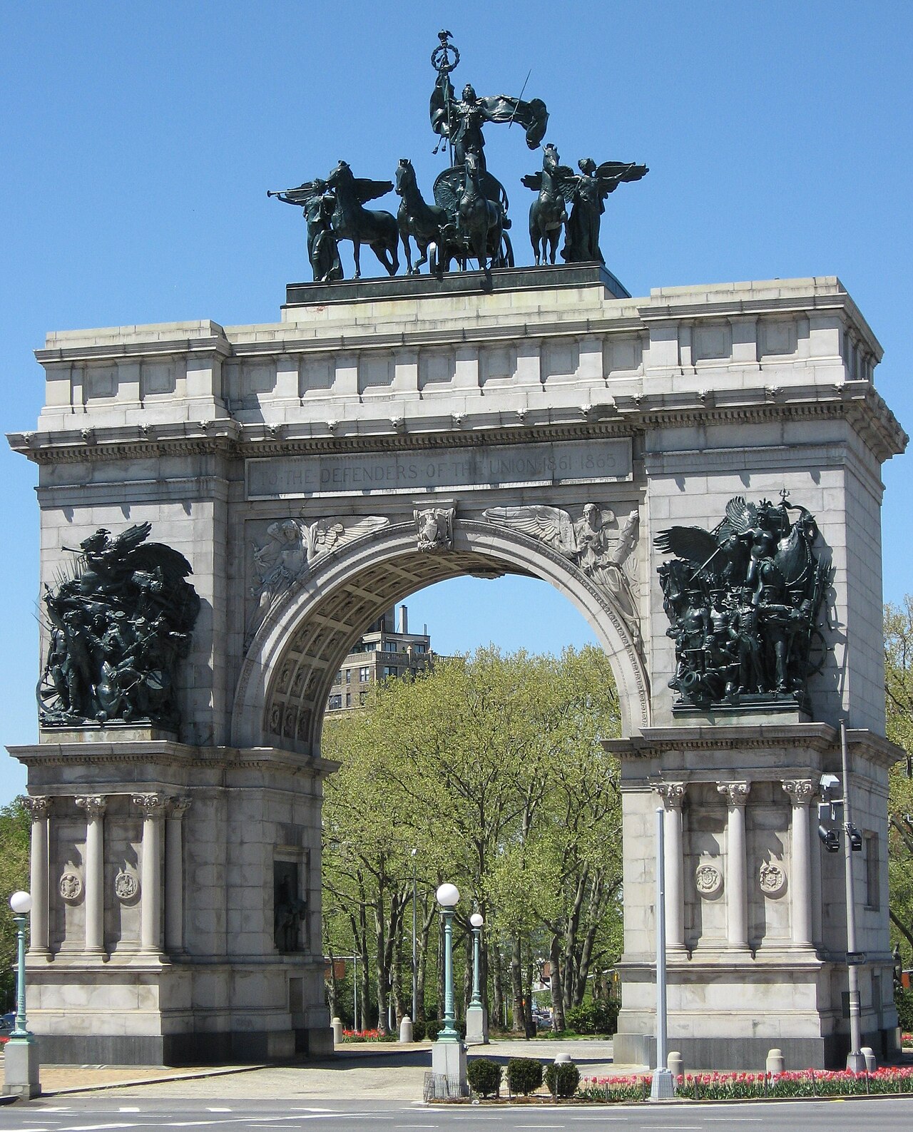 Soldiers' and Sailors' Arch by Frederick William MacMonnies