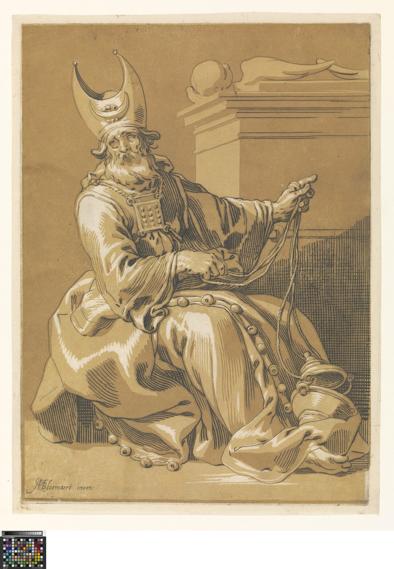 Aaron by Frederik Bloemaert