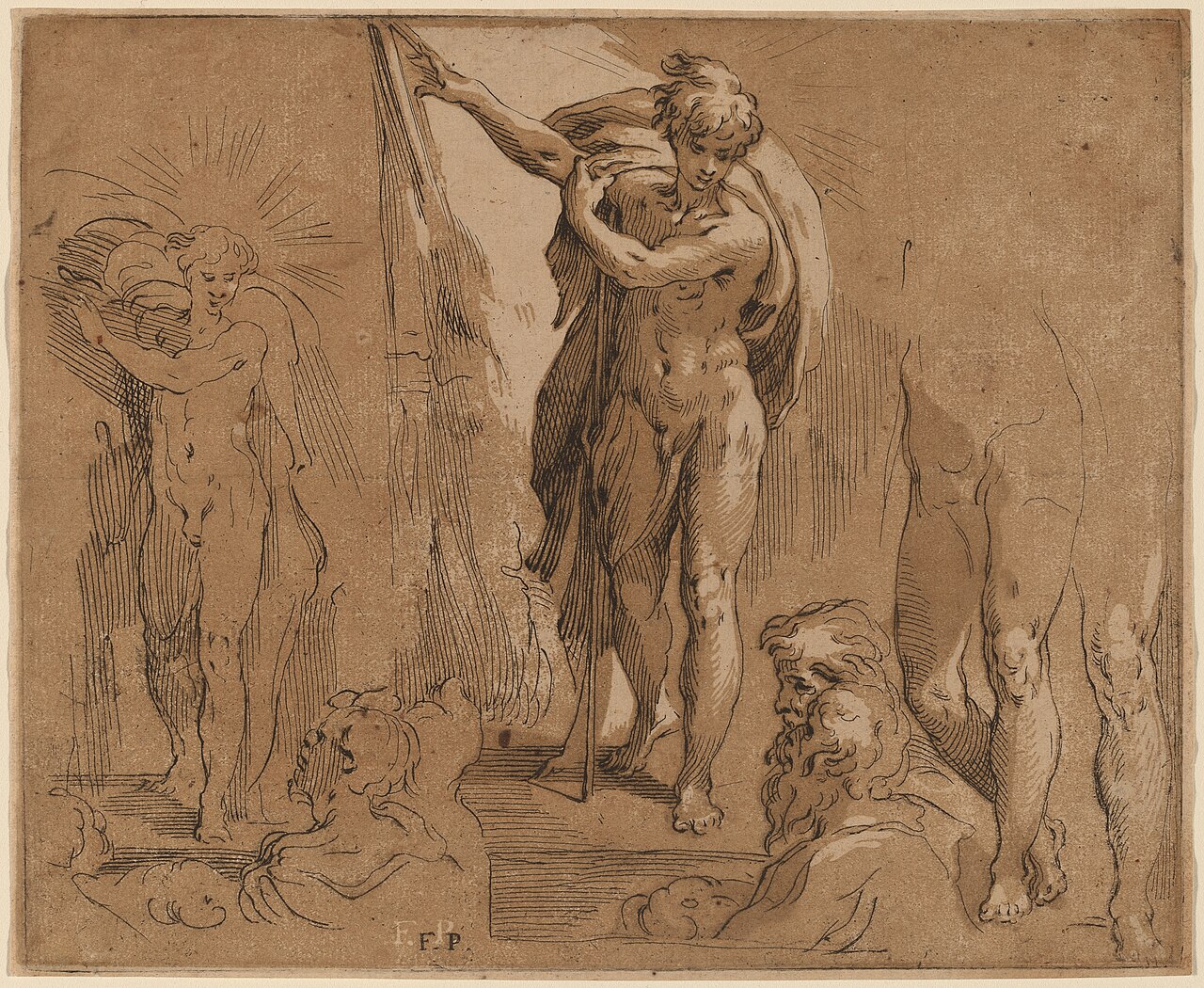 Saint John the Baptist by Frederik Bloemaert