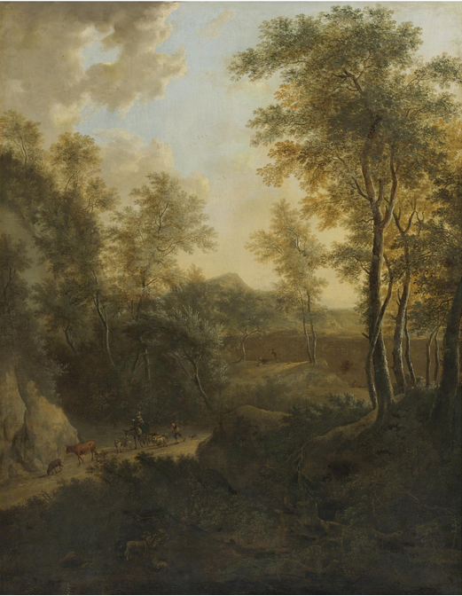 A PASTORAL LANDSCAPE by Frederik de Moucheron