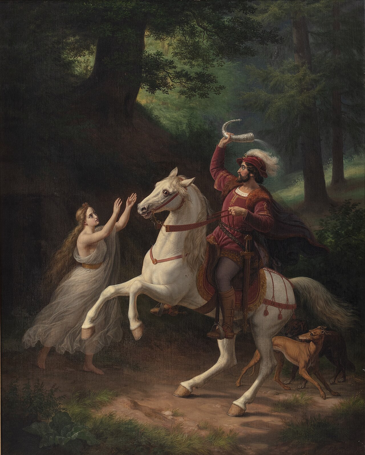 Grev Otto af Oldenborg og det oldenborgske horn by Frederik Storch