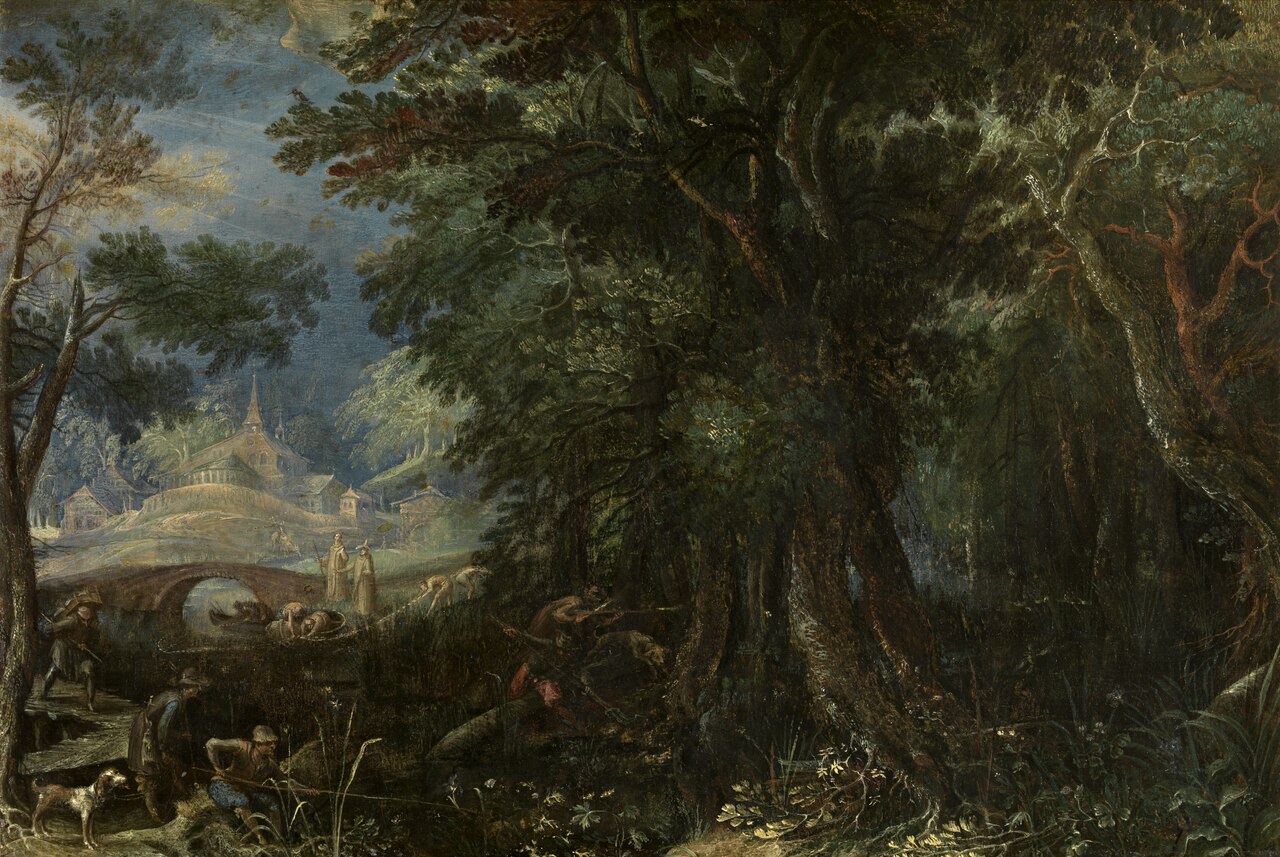 Landscape by Frederik van Valckenborch