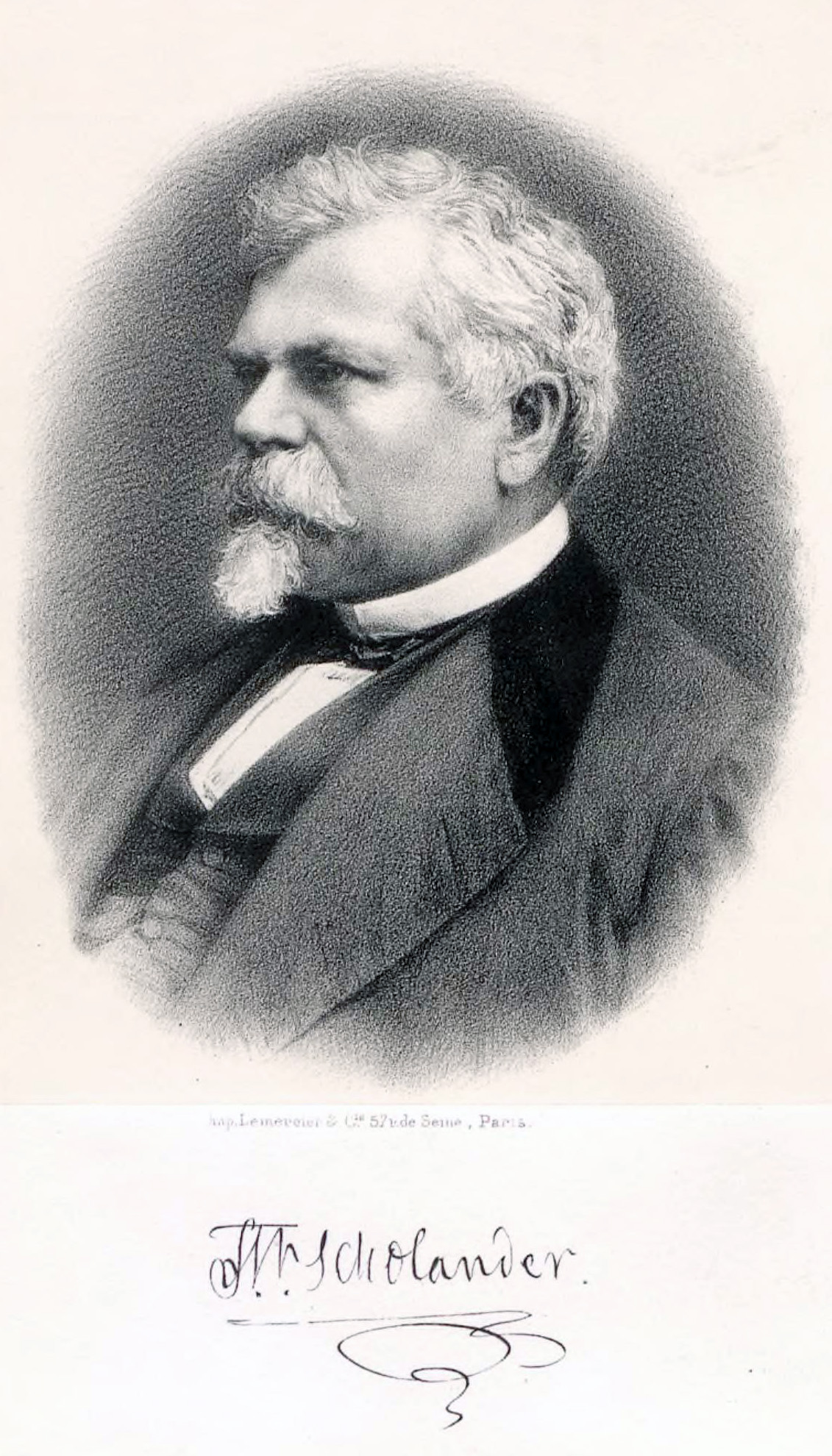 Portrait of Fredrik Wilhelm Scholander