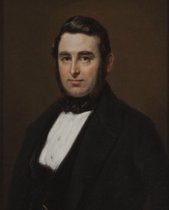 Portrait of Huibert van Rijckevorsel (1813-1866) by Friedrich Boser