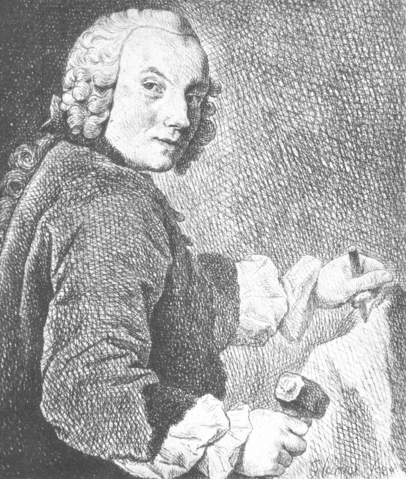 Portrait of Friedrich Christian Glume