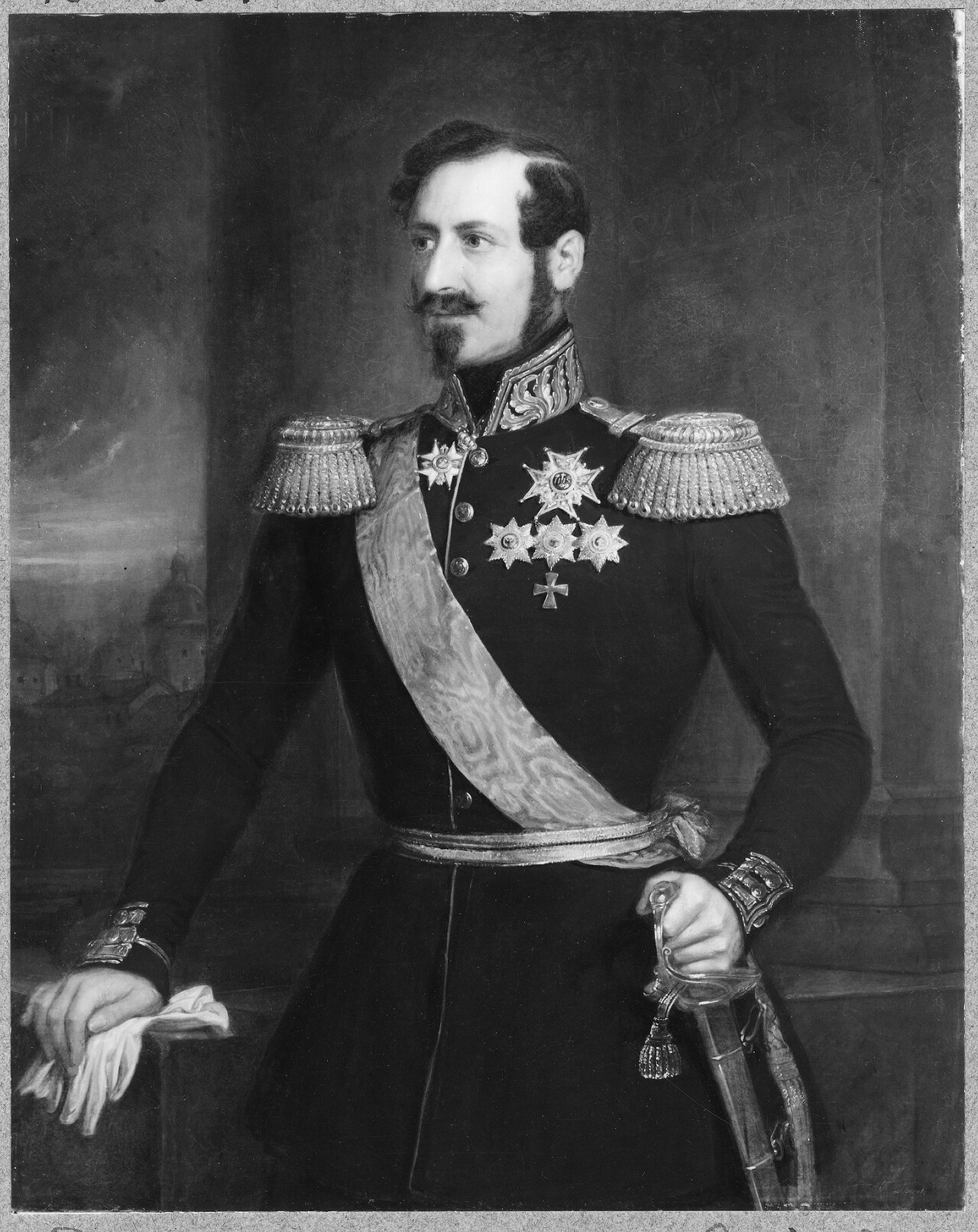 Oskar I, 1799-1859, kung av Sverige och Norge by Friedrich Dürck