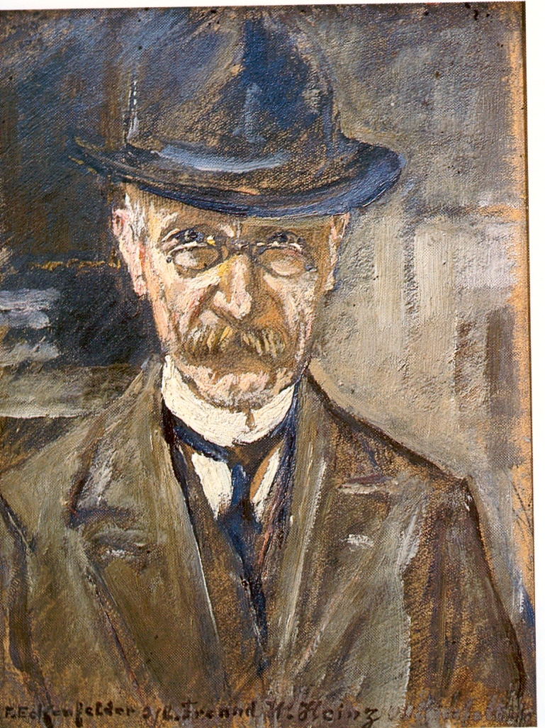 Portrait of Friedrich Eckenfelder