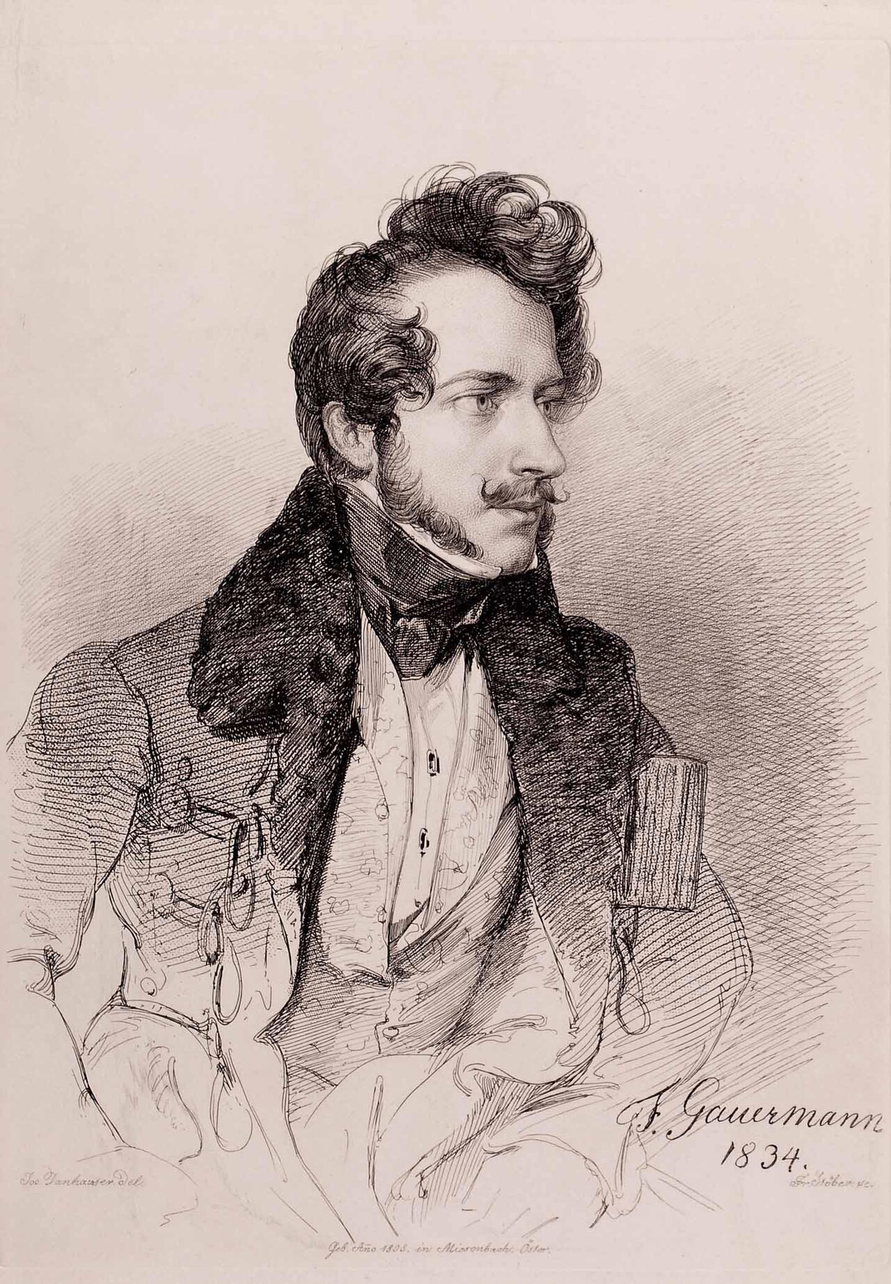 Portrait of Friedrich Gauermann