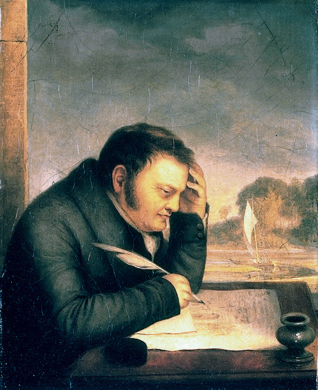 Portrait of Carl Friedrich Rumohr by Friedrich Nerly