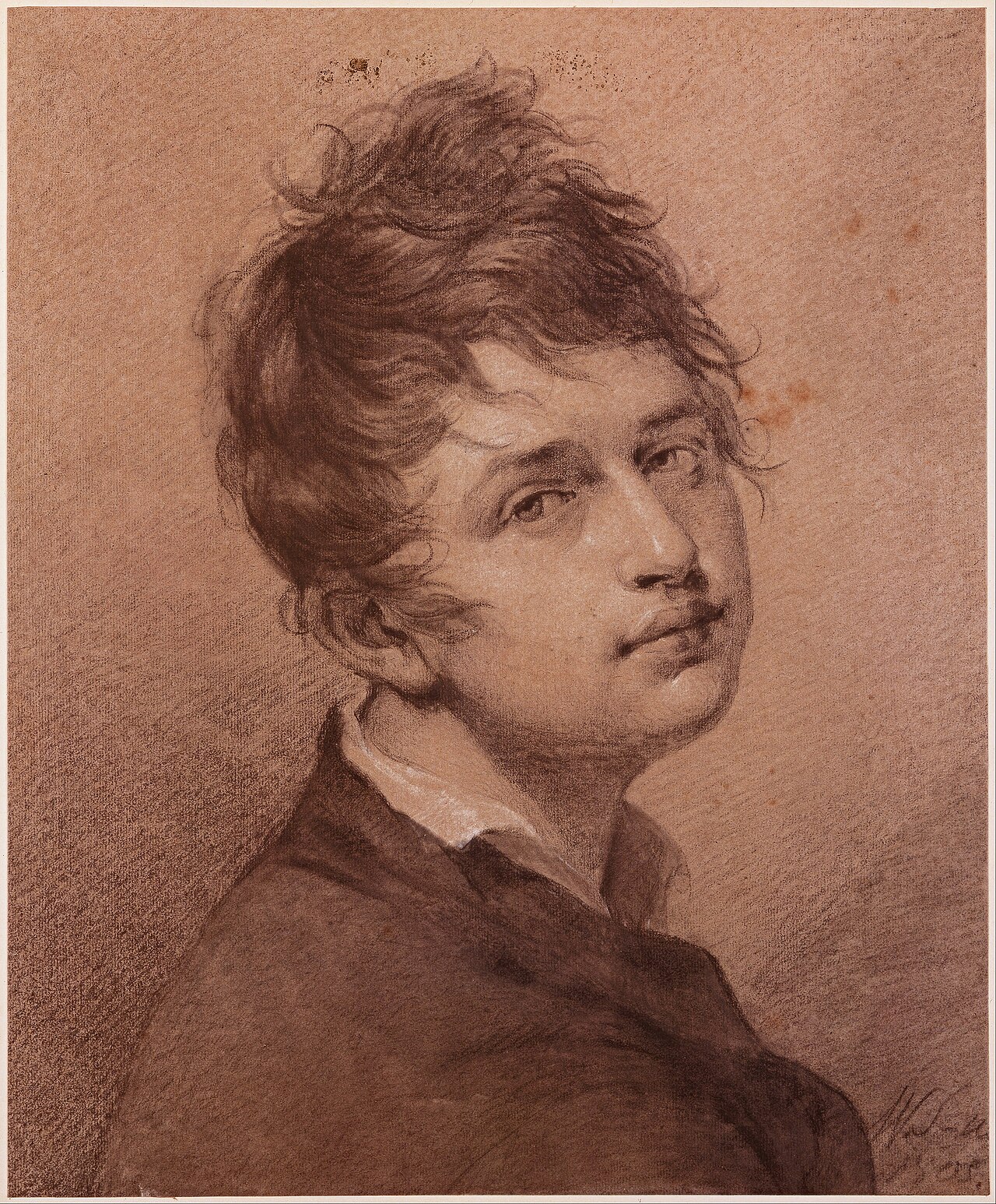 Self-Portrait by Friedrich Wilhelm Schadow