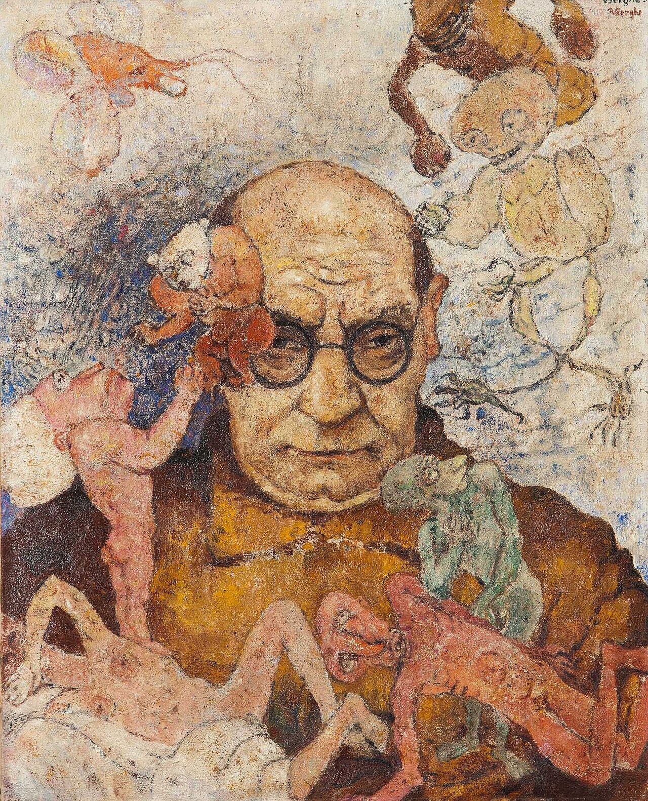 Portrait of Frits Van den Berghe