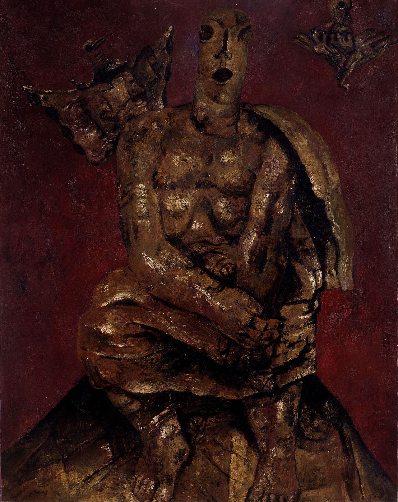 The Singing Statue by Frits Van den Berghe