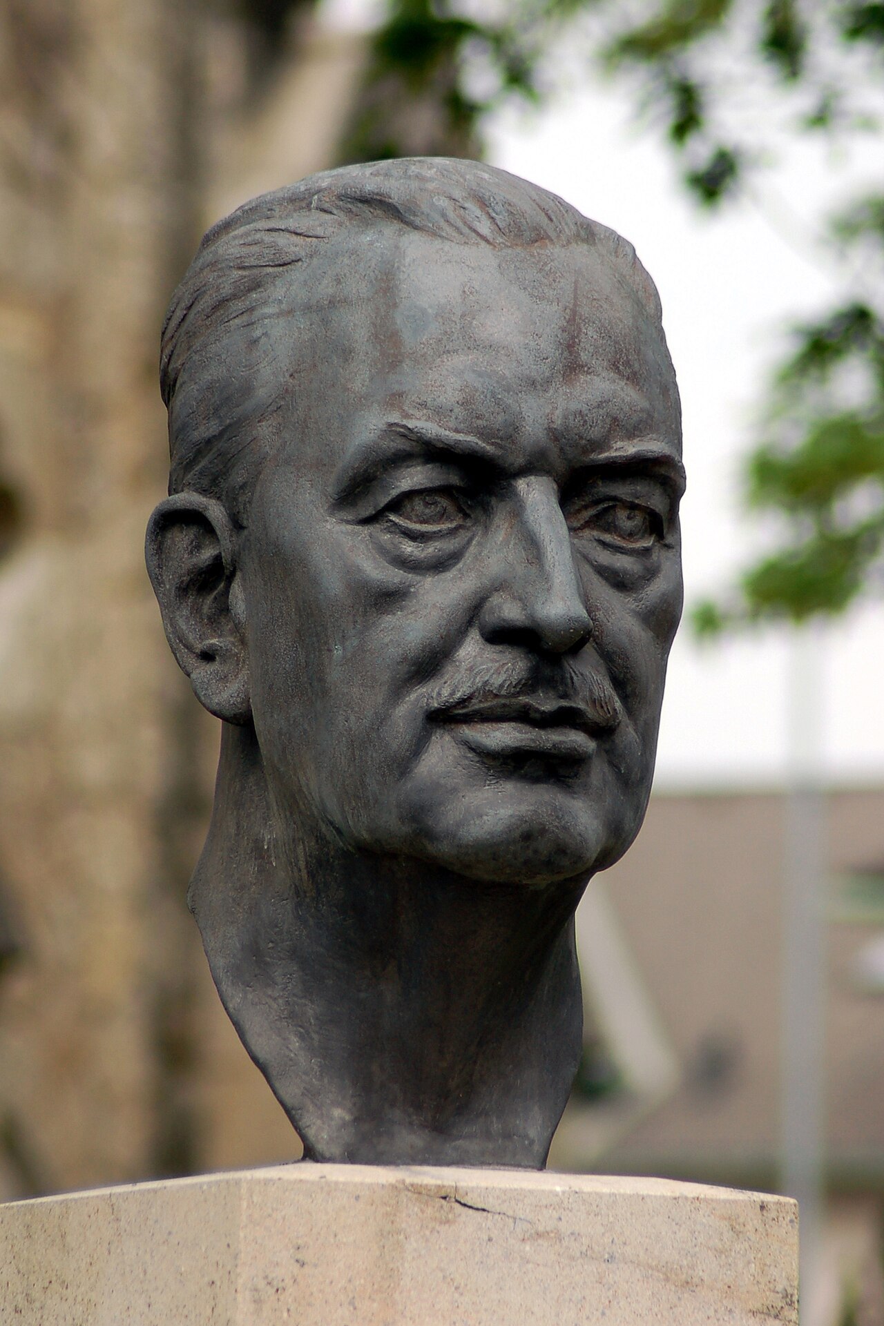 Arthur Krupp monument, Berndorf, Lower Austria by Fritz Klimsch
