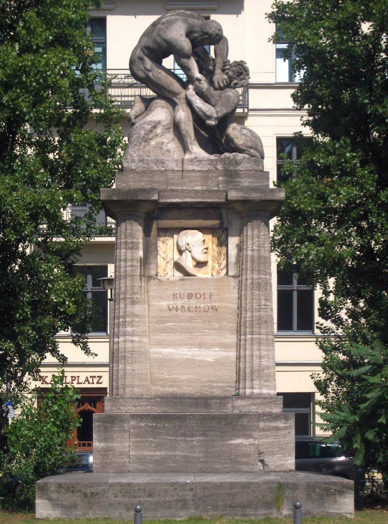 Rudolf Virchow Monument by Fritz Klimsch