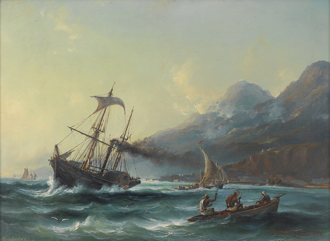 Off Caracas, Venezuela by Fritz Melbye