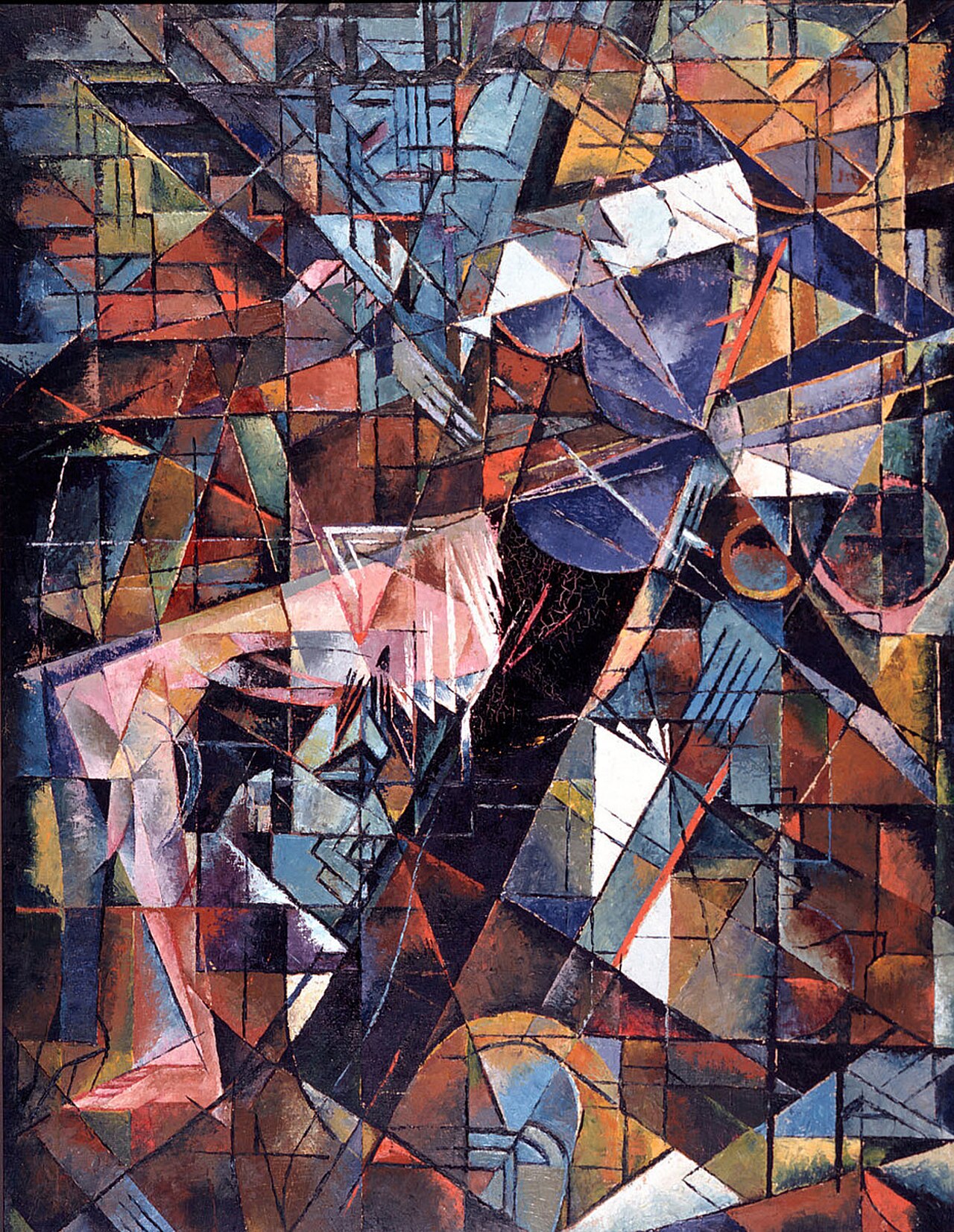 The Lovers. Portrait of Paul and Emmeke van Ostaijen by Fritz Stuckenberg