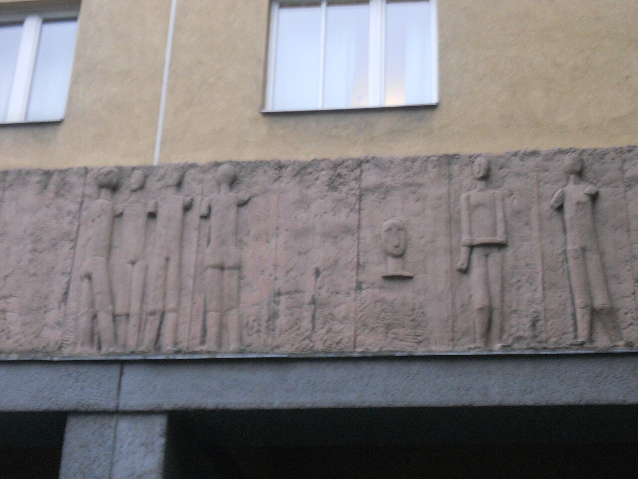 Wotruba-Fries, Theodor-Körner-Hof by Fritz Wotruba