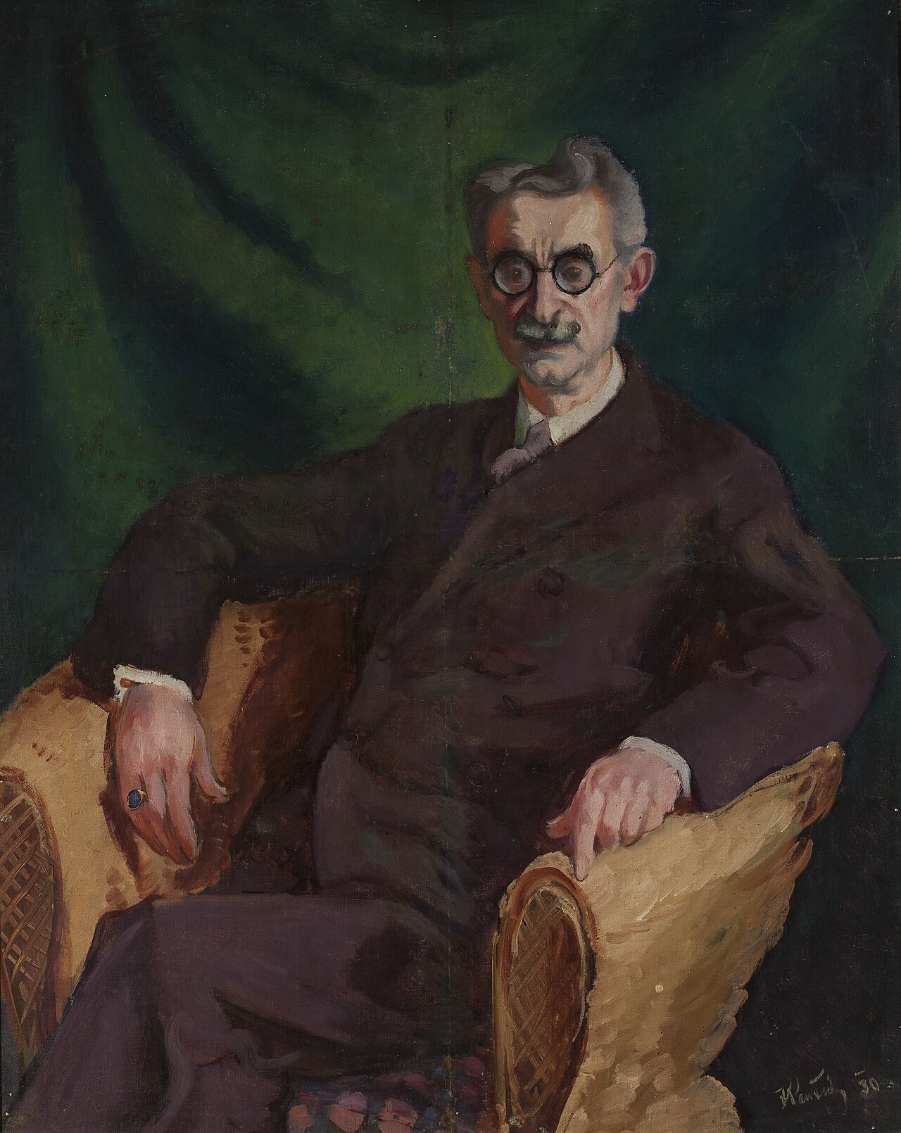 Portrait of Zygmunt Ehrenpreis by Fryderyk Pautsch