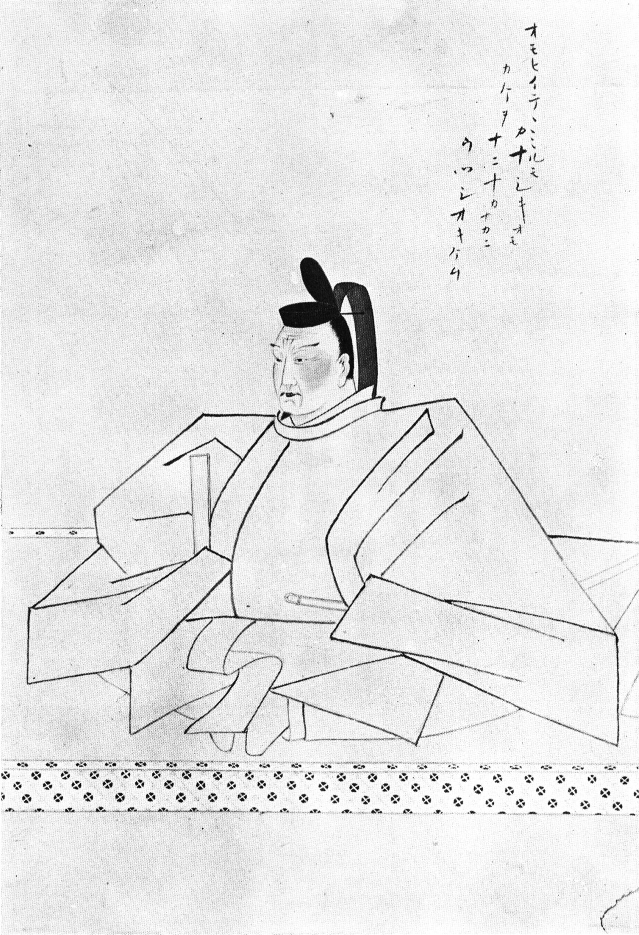 Portrait of Fujiwara Nobuzane