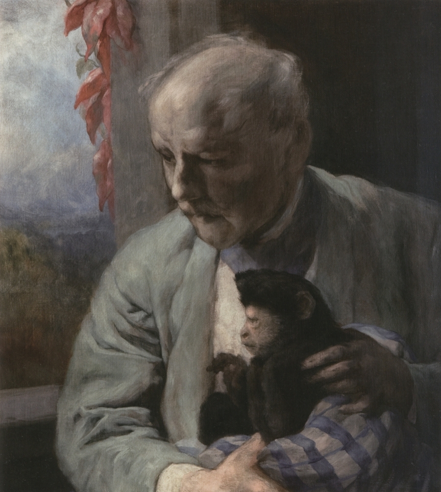 Portrait of Gabriel von Max