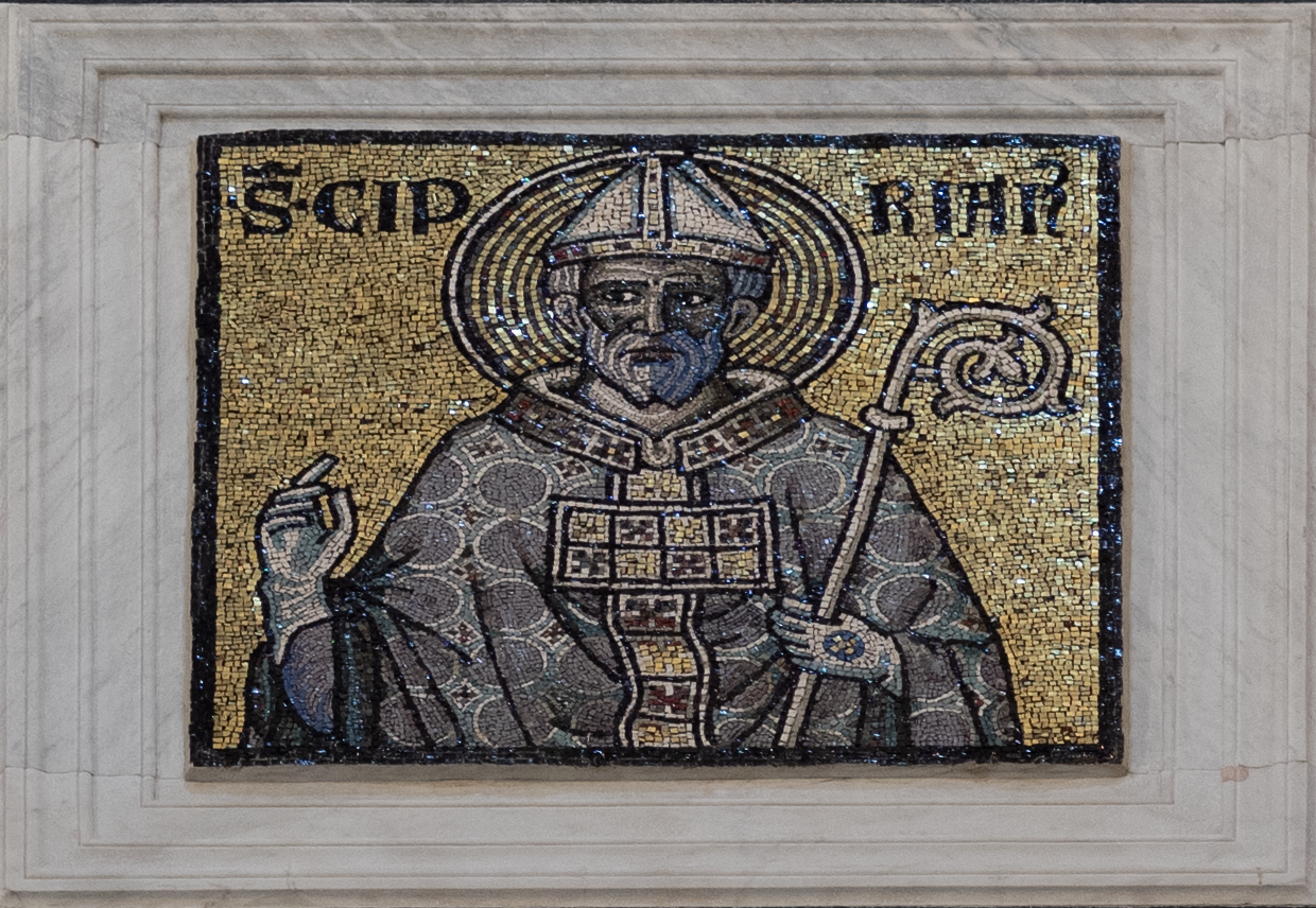 Cyprian the Bishop by Gaddo Gaddi