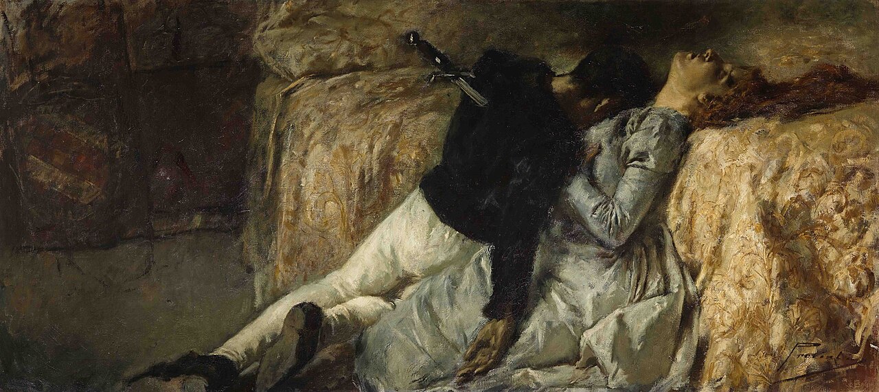 Death of Paolo and Francesca by Gaetano Previati